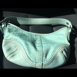 Authentic small coach bag